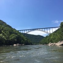 a bridge over a body of water